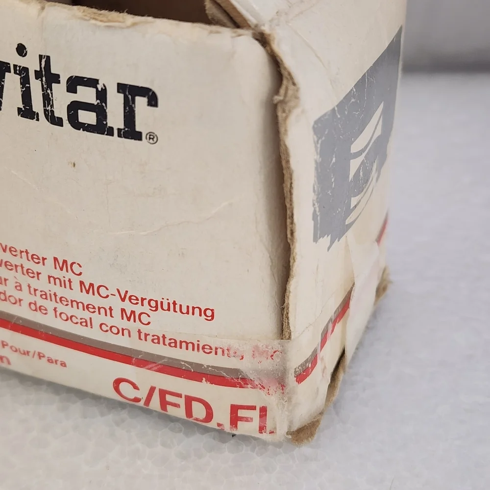 Vivitar 2X Tele Converter MC Canon C/FD,FL Original Box